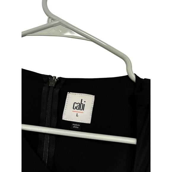 CAbi 5205 ‘Indulgence’ Blouse Black Women’s Size Large - Picture 5 of 7